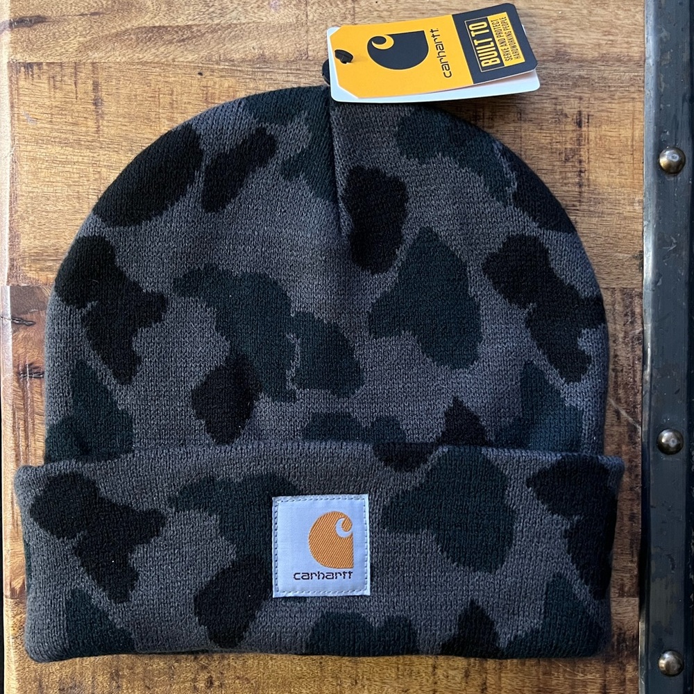 Camo Carhartt Beanie